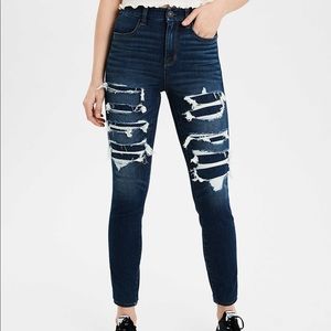 American Eagle Vintage Collection Frayed Jeans